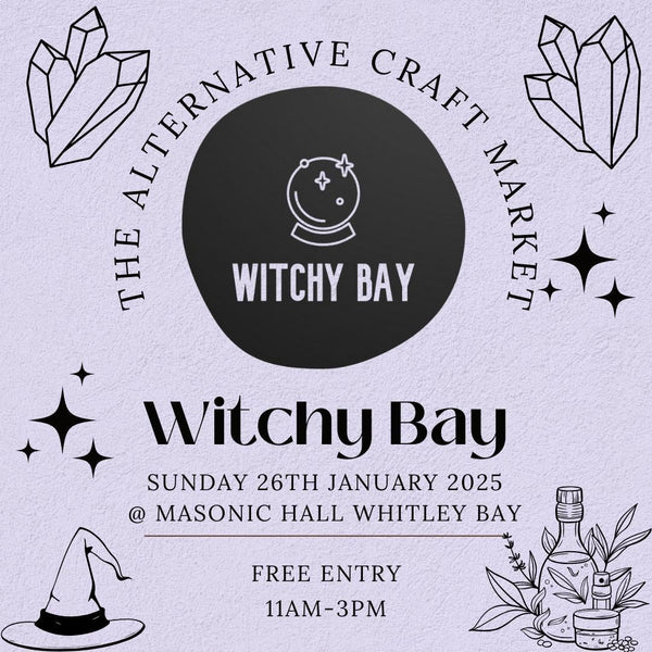 Our Next Alternative Craft Market is on Saturday 26th January 2024.