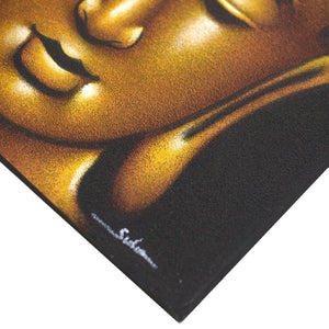 Gold Sand Finish Buddha Painting