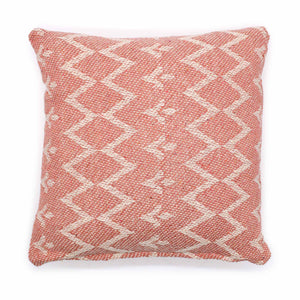 Jaggered Pink Cushion Cover