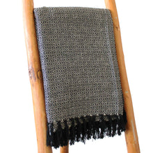 Load image into Gallery viewer, Boho Charcoal Comfort Throw