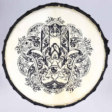 Load image into Gallery viewer, Hamsa Wide Top Djembe Drum