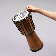 Load image into Gallery viewer, Tree Of Life Wide Top Djembe Drum