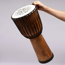 Load image into Gallery viewer, Hamsa Wide Top Djembe Drum