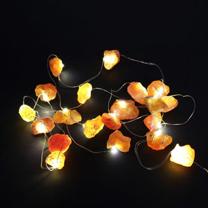 Orange Jade Crystal Lights