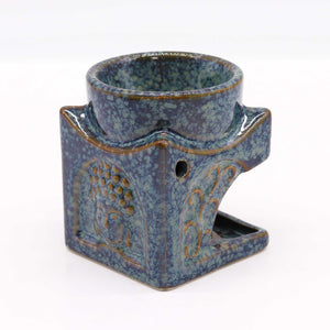 Blue Square Buddha Burner