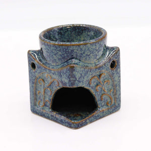 Blue Square Buddha Burner