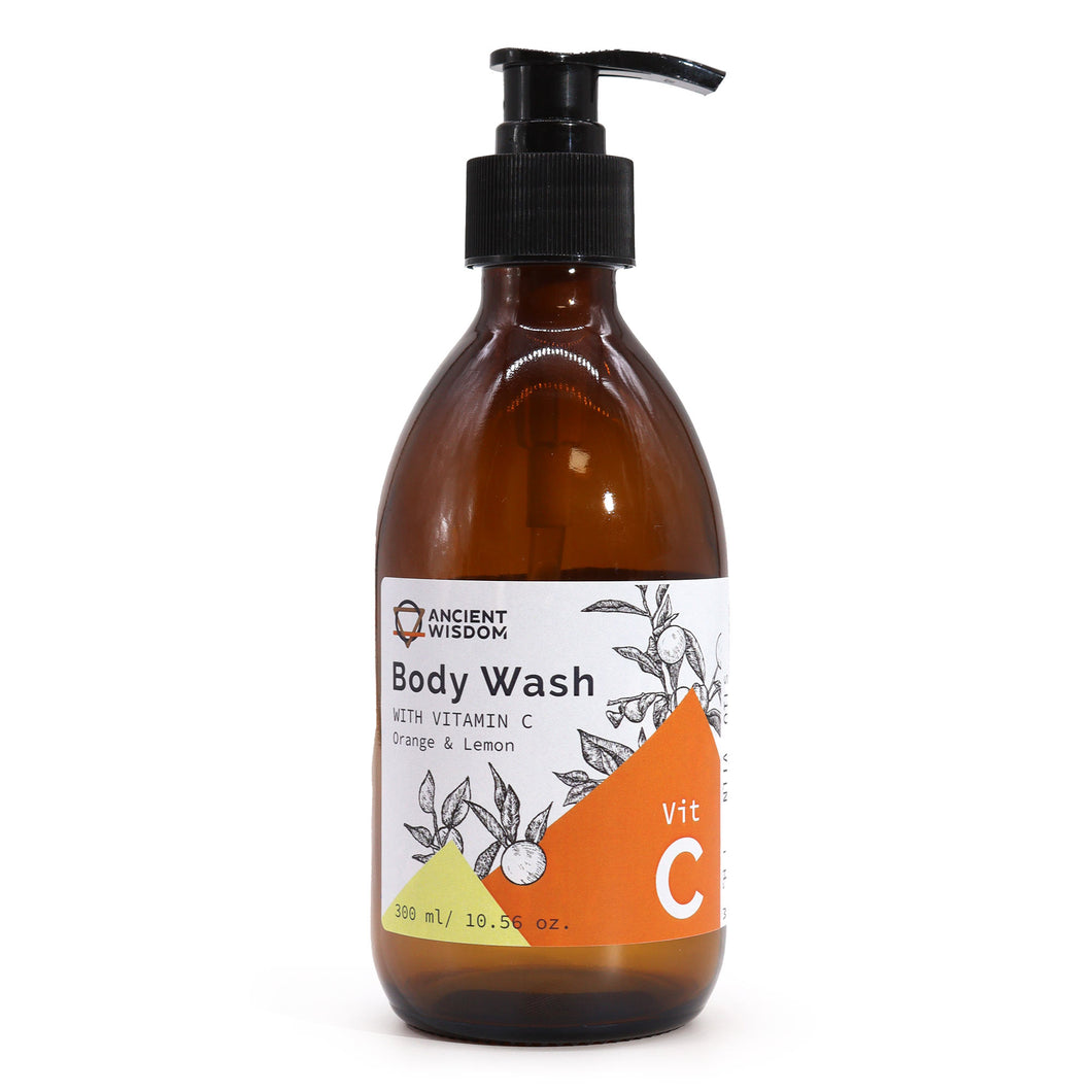 Vitamin C Infused Goddess’s Aromatherapy Body Wash – Orange & Lemon