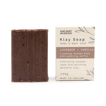 Load image into Gallery viewer, Lavender &amp; Vanilla Klay Soap