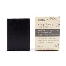 Load image into Gallery viewer, Bergamot &amp; Sandalwood Klay Soap