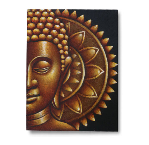 Gold Buddha Mandala Painting