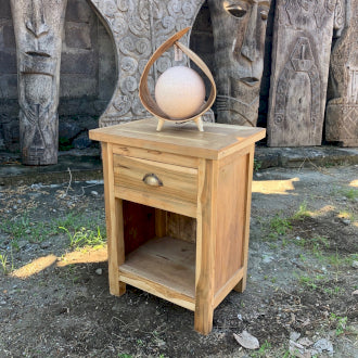 Classic Wooden Bedside Table