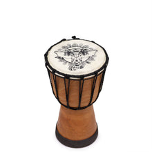 Load image into Gallery viewer, Elephant Wide Top Djembe Drum