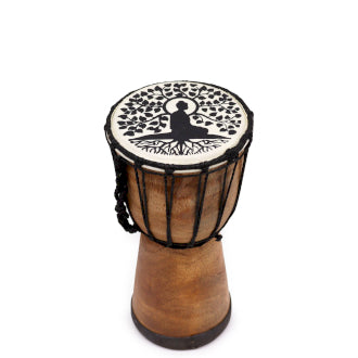 Buddha Wide Top Djembe Drum