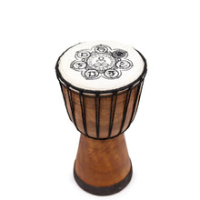 Load image into Gallery viewer, Chakra Wide Top Djembe Drum