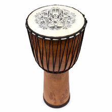 Load image into Gallery viewer, Hamsa Wide Top Djembe Drum