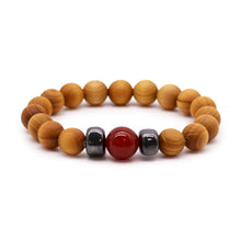 Load image into Gallery viewer, Cedarwood Root Chakra Bracelet