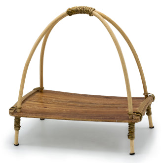 Natural Coconut Leaf Tea Stand