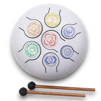 7 Chakra Hapi Drum 17cm x 13cm