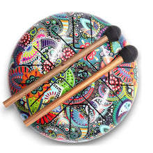 Load image into Gallery viewer, Multi Coloured OM Hapi Drum 18cm