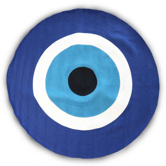 Large Cotton Rope Evil Eye Rug