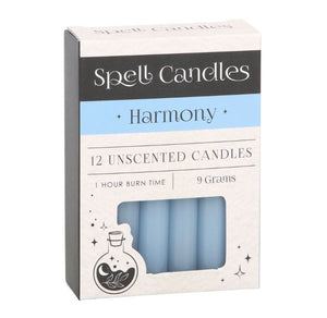 Pack of 12 Harmony Spell Candles