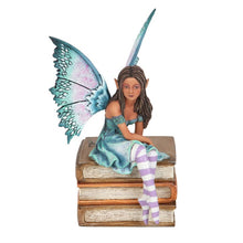 Load image into Gallery viewer, Book Fairy Figurine by Amy Brown