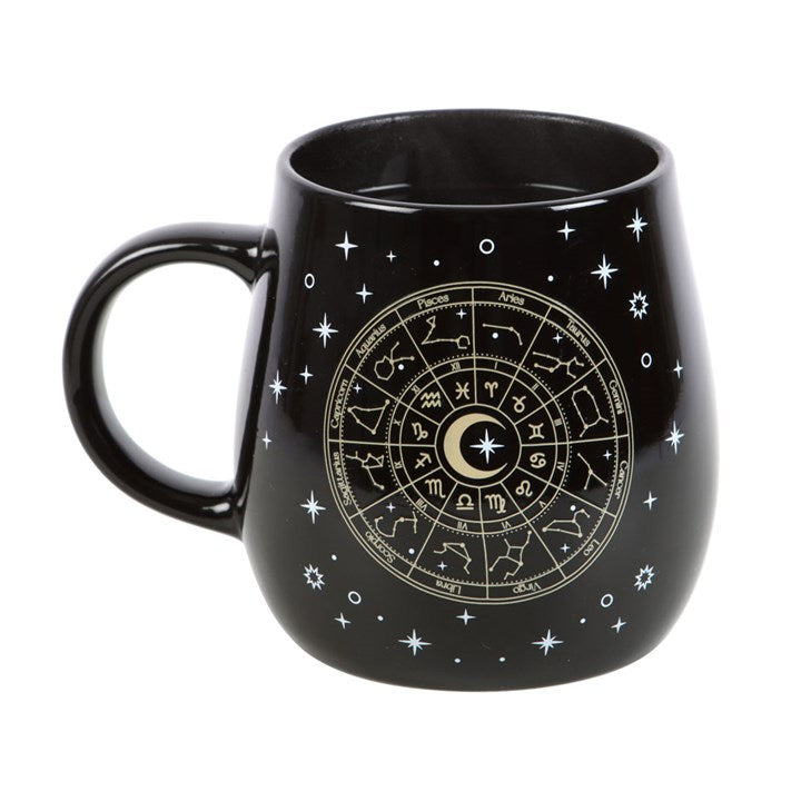 Astrology Wheel Heat Change Mug