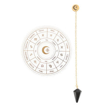 Load image into Gallery viewer, Astrology Wheel Pendulum Divination Kit