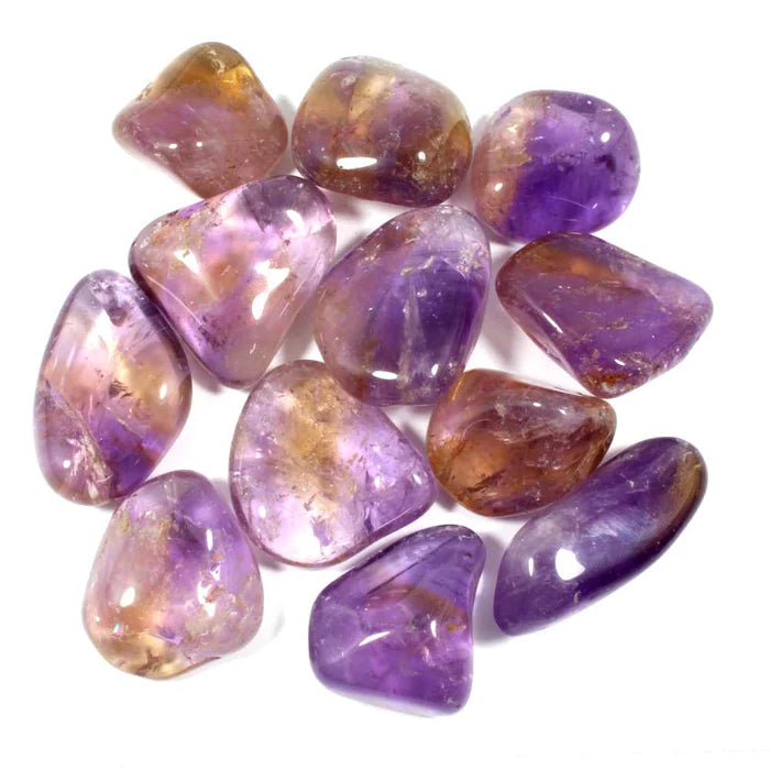 Ametrine Polished Tumblestone