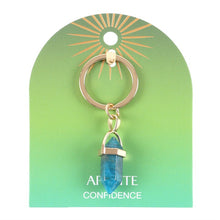 Load image into Gallery viewer, Apatite Crystal Keyring