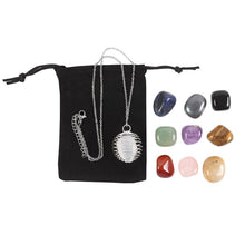 Load image into Gallery viewer, 12-Day Crystal Necklace Advent Calendar