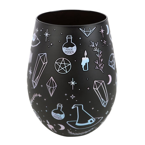 Crystal Witch Wine Glass