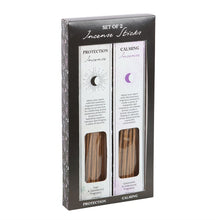 Load image into Gallery viewer, Set of 2 Calming &amp; Protection Incense Stick Sets