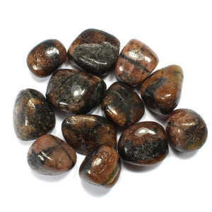 Chiastolite Polished Tumblestone
