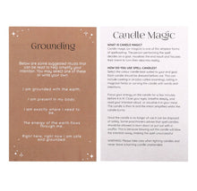 Load image into Gallery viewer, Pack of 12 Grounding Spell Candles