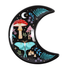 Load image into Gallery viewer, Crescent Moon Dark Forest Trinket Dish