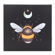 Load image into Gallery viewer, Forest Bee Light Up Canvas Plaque