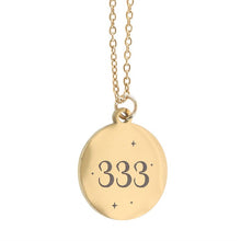 Load image into Gallery viewer, 333 Angel Number Support Necklace