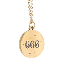 Load image into Gallery viewer, 666 Angel Number Reflection Necklace