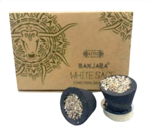 Banjara White Sage Smudge Cups