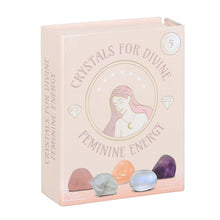 Load image into Gallery viewer, Set of 5 Crystals for Divine Feminine Energy