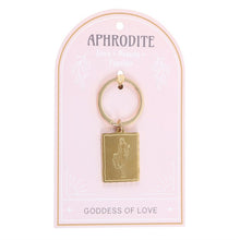 Load image into Gallery viewer, Aphrodite Goddess Talisman Keyring