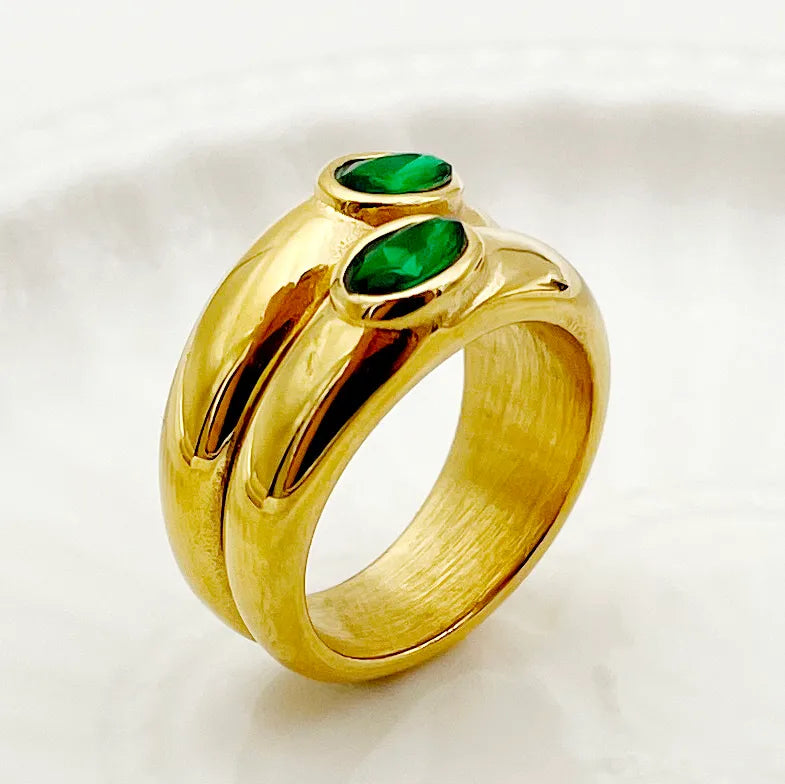 Green Geometric Ring