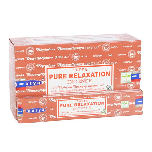 Pure Relaxation Satya Incense Sticks