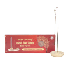 Load image into Gallery viewer, Meditating Herbs Tibetan Rope Incense With Holder