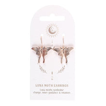 Load image into Gallery viewer, Luna Moth Earrings