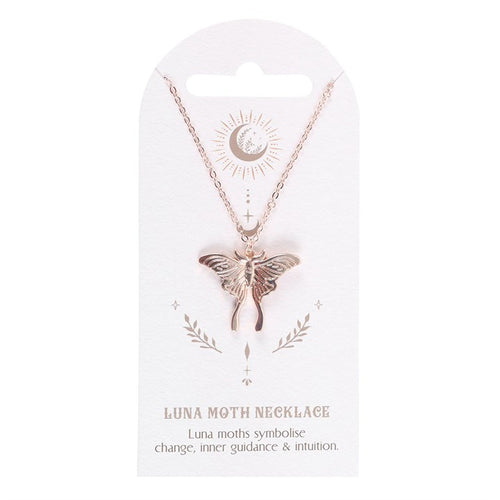 Luna Moth Pendant Necklace