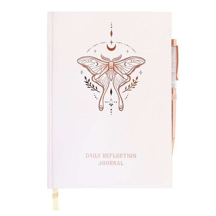 Luna Moth Daily Reflection Journal