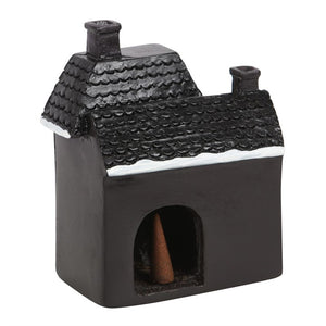 Haunted Holiday House Incense Cone Burner