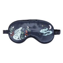 Load image into Gallery viewer, Midnight Hare Satin Sleep Mask